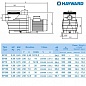 Насос Hayward SP2505XE81 EP 50 (220 В, 7.5 м3/ч, 0.5 HP)