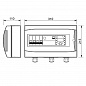 Панель управления фильтрацией Toscano ECO-POOL-B-400-D 10002584 (380В) с таймером, Bluetooth