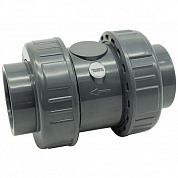 Обратный клапан ПВХ Effast CDRCVD0160 пружинный, d16 мм