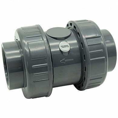 Обратный клапан ПВХ Effast CDRCVD0160 пружинный, d16 мм