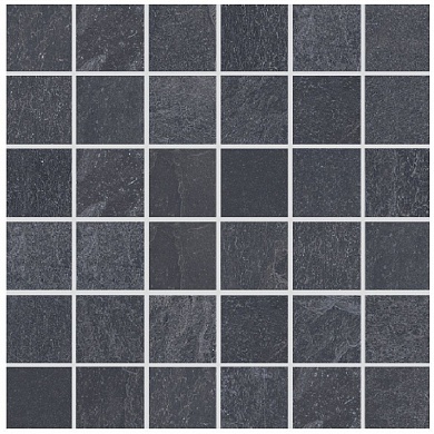 Мозаика для бассейна Aquaviva Ardesia Black 300x300x9 мм