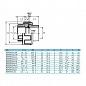 Муфта разборная переходная ВР EFFAST d25x3/4" (RGRBOG025C)