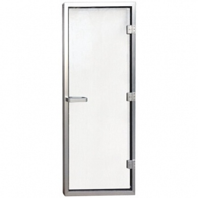Дверь для хаммама 1890х690 (8мм) правая, нерж. сталь