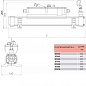 Электронагреватель Elecro Flowline 8Т39В Titan/Steel 9кВт 400B