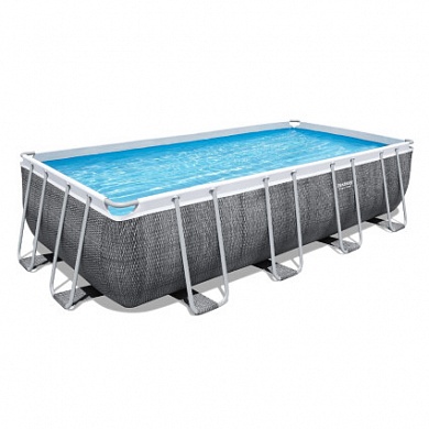 Каркасный бассейн Bestway Steel 56998 (549х274х122 см) с картриджным фильтром, лестницей и защитным тентом