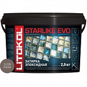 Затирочная смесь Litokol STARLIKE EVO Cacao S.230, 2.5 кг