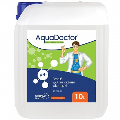 AquaDoctor pH Minus (Серная 35%) 10 л