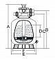 Фильтр Aquaviva P450 (8 м3/ч, D449)